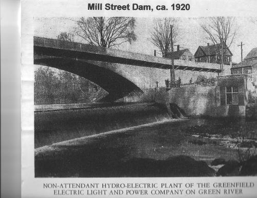 Mill St Arch Bridge Power Dam