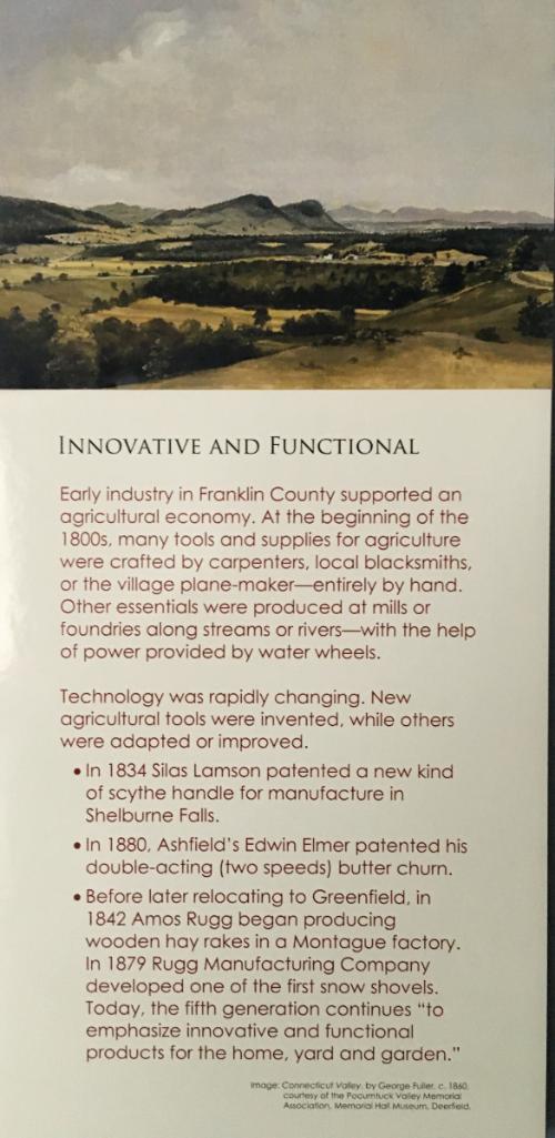 Early Franklin County Industry