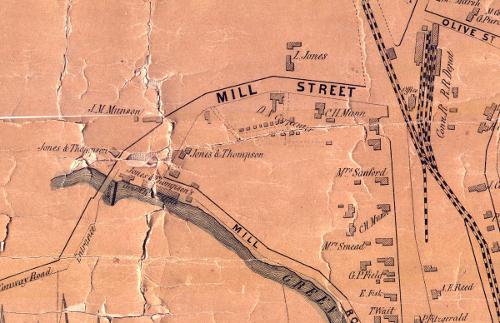 Jones and Thompson map 1855